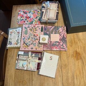 Rifle Paper Co. Vibrant Floral Stationery Collection - Pink, Green, Cream